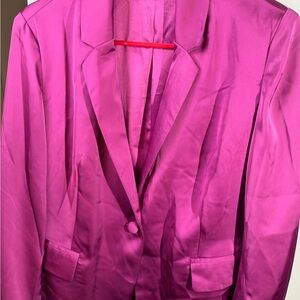 Hazel Fuchsia Jacket